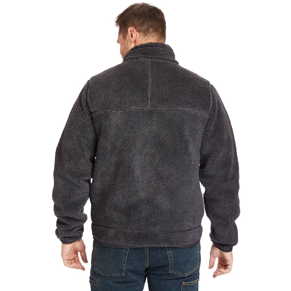 Chaquetas Timberland Argentina Hombre - Pro® Frostwall Fleece - Gris Oscuro - HGUXIP-670